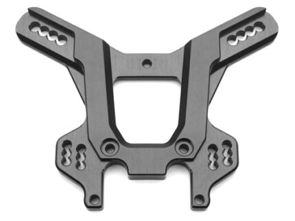 TKR5268-Shock Tower (front, 7075 CNC, gun metal anodized, EB48.3/NB48.3)