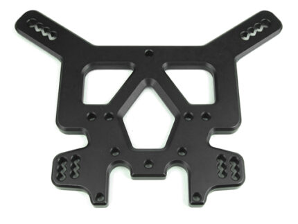 TKR5429-Shock Tower (rear, 7075 CNC, gun metal anodized, ET48, NT48)