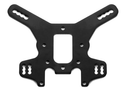 TKR5584-Shock Tower (rear, 7075, black ano, SCT410.3/SL)