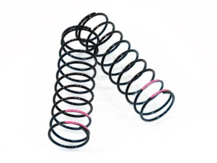 TKR6030D – Shock Spring Set (1.5 x 10.5T, 3.38lb/in, 73mm, pink)