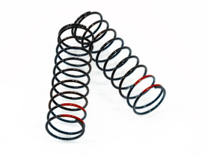 TKR6034D – Shock Spring Set (1.5 x 9.5T, 3.83lb/in, 73mm, red)
