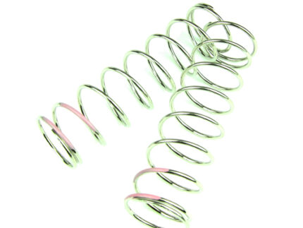 TKR6090-Shock Spring Set (front, 1.6×9.0T, 80mm, pink, 4.80 lb/in)