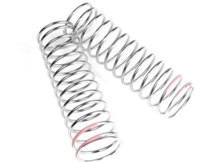 TKR6113-LF Shock Spring Set (rear, 1.5×13.75, 2.28lb/in, 70mm, pink)