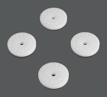 TKR6163-Shock Piston Blanks (CNC, flat/flat, 16 dimples)