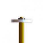 TKR6163-Shock Piston Blanks (CNC, flat/flat, 16 dimples)