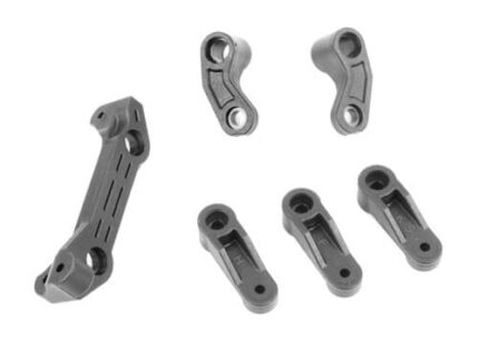 TKR6526C-Bell Cranks, Servo Horns, Ackerman Plate (revised, EB410.2)