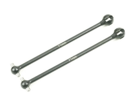 TKR6572B-Driveshaft (rear, hardened steel, EB410.2, 2pcs)