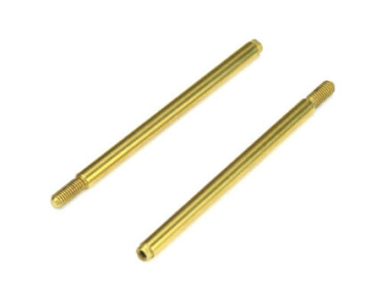 TKR6757T-Shock Shafts (rear, steel, TiNi coated, ET410, 2pcs)