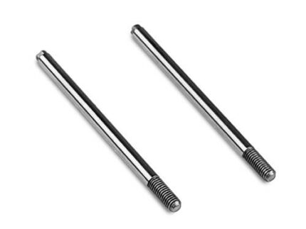TKR6763 – Shock Shafts (3.5mm OD, 57mm long, 3.5mm thread, 2pcs)