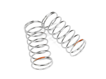 TKR6786-Shock Spring Set (front, 1.3×8.13, 3.62lb/in, 45mm, orange)
