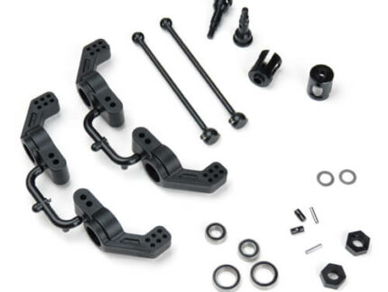 TKR6852X – M6 Driveshafts Kit (rear, 4X4 Slash/Stampede/Rustler/Hoss)