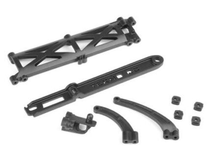TKR7038 – Chassis Brace Set and Battery Strap (SCT410SL) – Tekno RC, LLC.