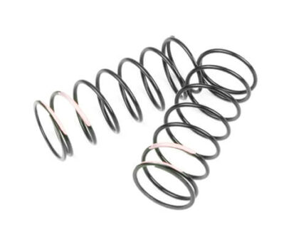 TKR7041-Shock Spring Set (front, 1.4×7.875, 5.03lb/in, 50mm, pink)