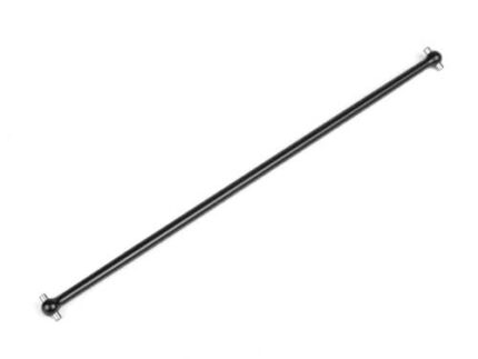 TKR7080 – Tapered Driveshaft (center, front, 7075, black ano, SCT410SL) – Tekno RC, LLC.