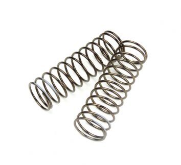 TKR8762-LF Shock Spring Set (front, 1.6×12.3, 3.34lb/in, 75mm, grey)