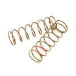 TKR8768-LF Shock Spring Set (front, 1.6×8.5, 5.29lb/in, 75mm, red)