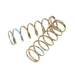 TKR8769-LF Shock Spring Set (front, 1.6×8, 5.73lb/in, 75mm, blue)