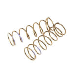 TKR8770-LF Shock Spring Set (front, 1.6×7.75, 5.98lb/in, 75mm, purple)