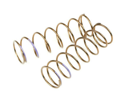 TKR8770-LF Shock Spring Set (front, 1.6×7.75, 5.98lb/in, 75mm, purple)