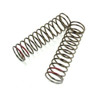 TKR8774-LF Shock Spring Set (rear, 1.6×13.7, 2.94lb/in, 85mm, red)
