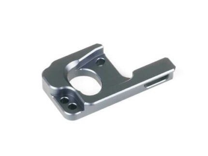 TKR9011-Motor Mount Insert (7075, gun metal ano, EB/ET48 2.0)