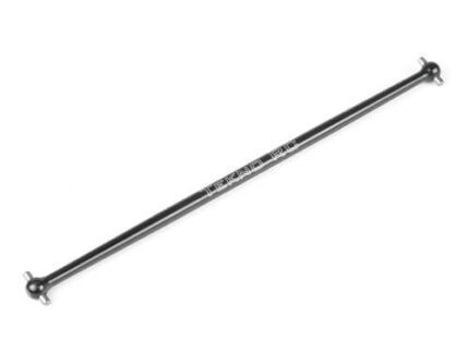 TKR9191-Tapered Driveshaft (center, front, 7075, black ano, EB/ET48 2.0)
