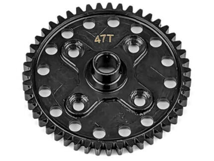 TKR9420 – Spur Gear (47t, steel, CNC, lightened, NB/NT48 2.x)