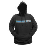 Tekno RC “Stripe” Pullover Hoodie Gr.L (horizontal design, black)