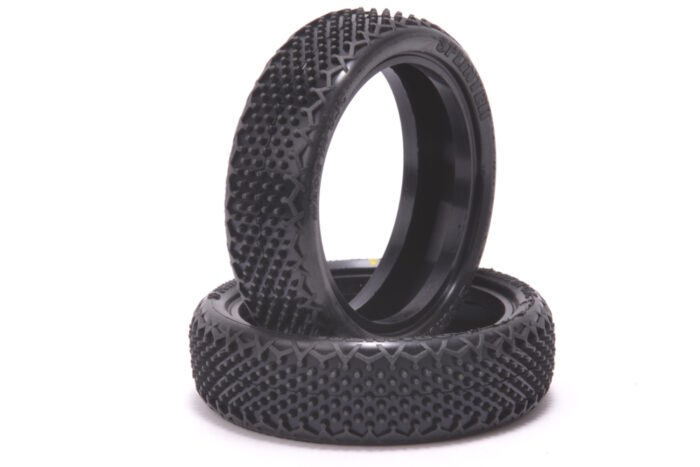 U6908-Splinter - 1/10 2WD Tyres - Front - Silver - pr
